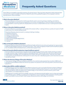 This is Prevention Medicine – American College of Preventive Medicine ...